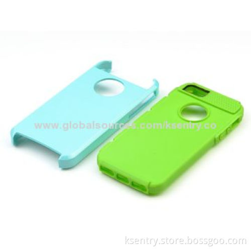 New Design TPU+PC 2-in-1 Hard & Soft Case for iPhone 5s/5/5G